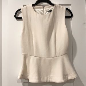 Forever21 Beige Sleeveless Blouse - Size M